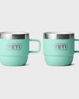 Yeti Rambler 6oz Stackable Espresso Mugs (2 Pack) - Seafoam - ManGo Surfing
