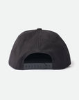 Brixton Rival MP Snapback Hat - Black/Gold