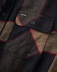 Brixton Bowery Flannel Long Sleeve Shirt - Heather Grey/Charcoal