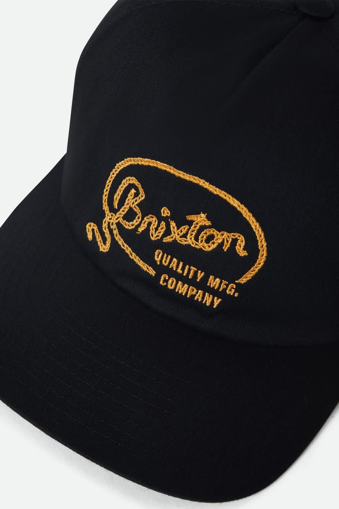 Brixton Gallatin Snapback Hat - Black