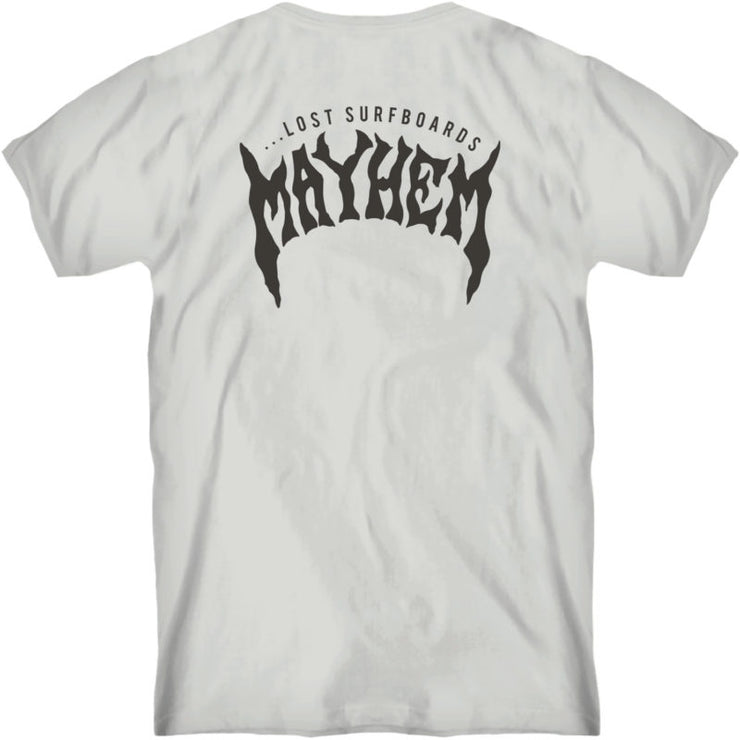 Mayhem Designs Tee - White - ManGo Surfing