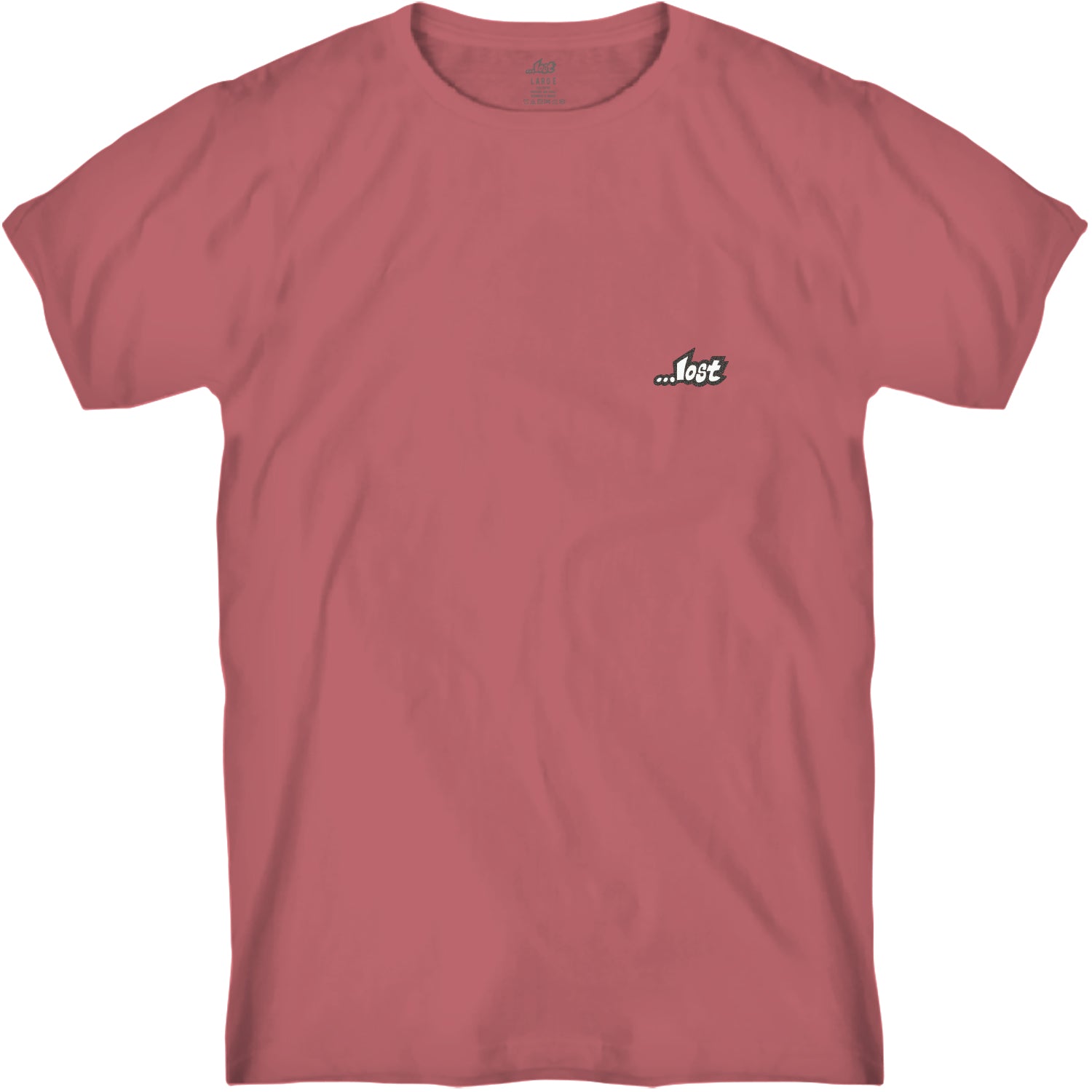 Dimes Vintage Dye Mens Tee T-Shirt Coral - ManGo Surfing