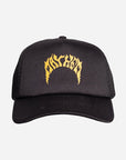 Lightning Mayhem Trucker Hat - Mens Hat - One Size - Black - ManGo Surfing