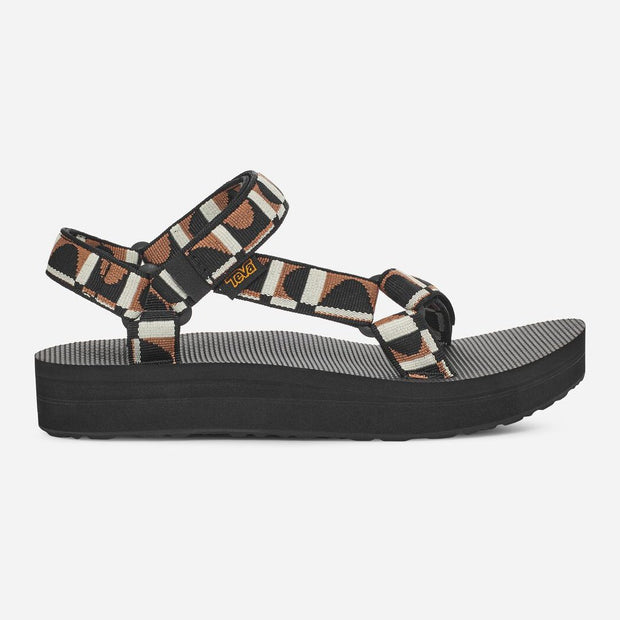 Midform Universal Sandals - Womens Sandals - Bounce Black/Lion - ManGo Surfing