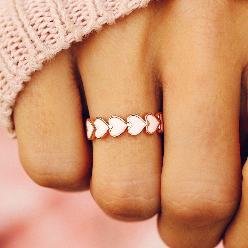 Love Hearts Band Ring - ManGo Surfing
