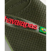 Hav. Brasil Logo | Green | Flip Flops - ManGo Surfing