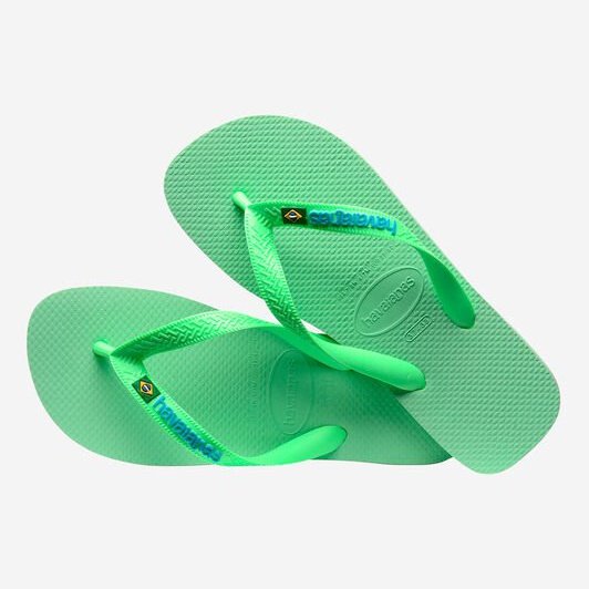 Hav. Brasil Logo | Green Garden | Flip Flops - ManGo Surfing
