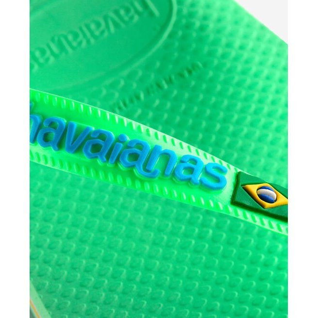 Hav. Brasil Logo | Green Garden | Flip Flops - ManGo Surfing