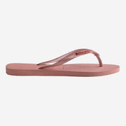 Hav. Slim Logo Metallic | Crocus Rose/Apricot Red | Flip Flops - ManGo Surfing