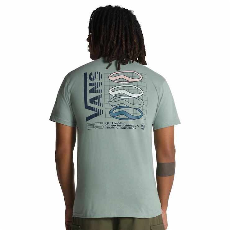 Micro Trails II T-Shirt - Mens Short Sleeve Tee - Chinois Green - ManGo Surfing