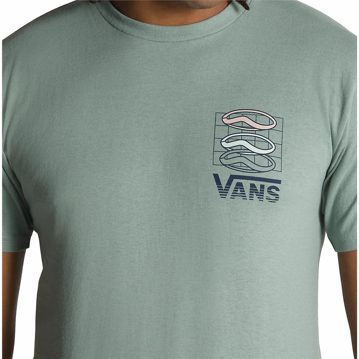 Micro Trails II T-Shirt - Mens Short Sleeve Tee - Chinois Green - ManGo Surfing