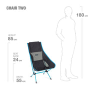 Chair Two | Black/Cyan Blue | Chair - ManGo Surfing