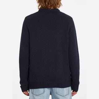 Volcom Mens Edmonder Sweater - Navy - ManGo Surfing