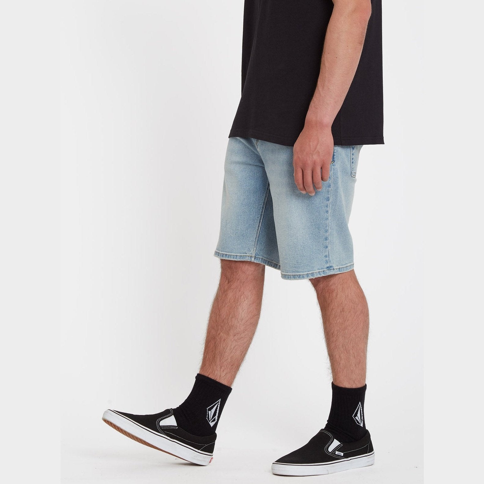 Solver Denim Shorts - Mens Shorts - Worker Indigo Vintage - ManGo Surfing