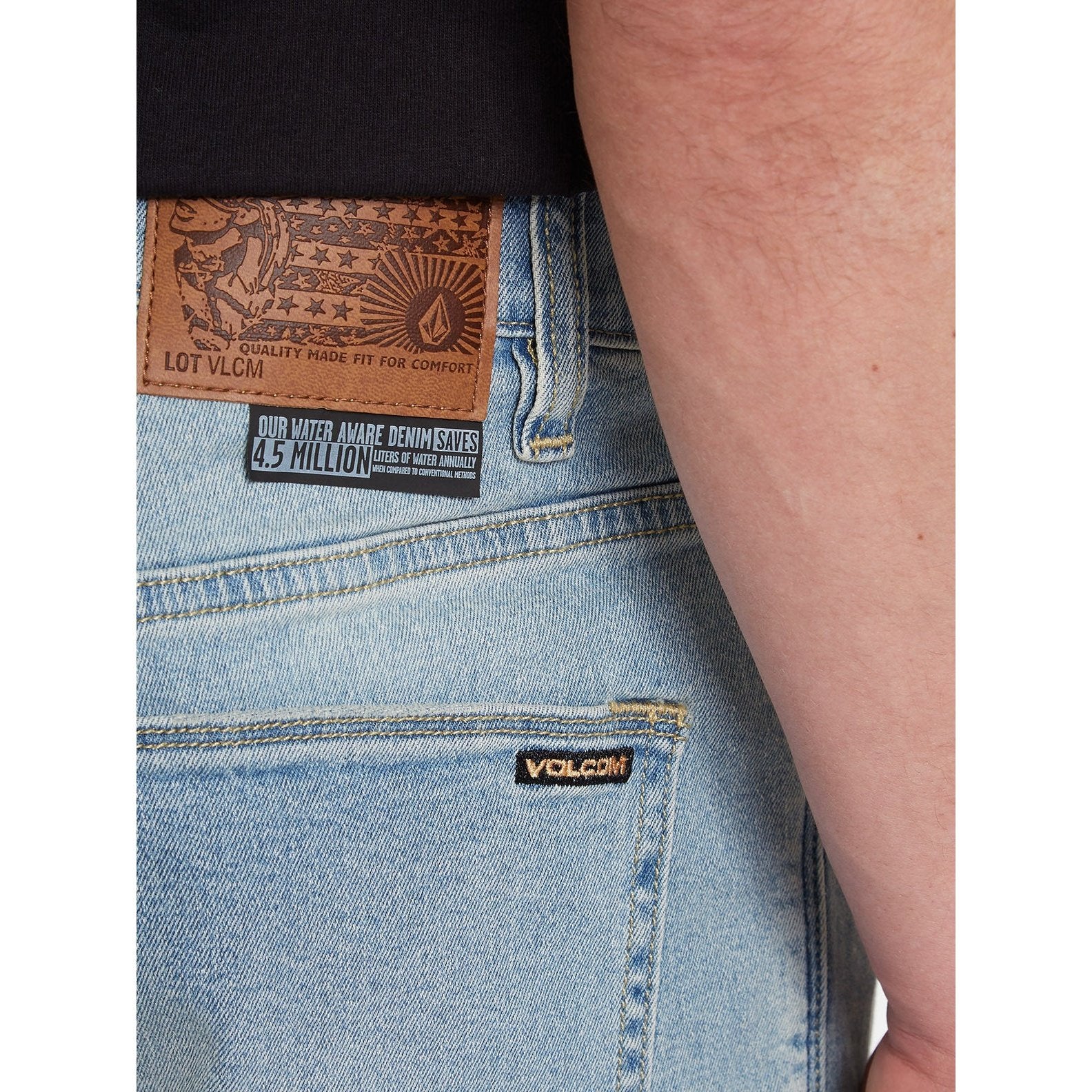 Solver Denim Shorts - Mens Shorts - Worker Indigo Vintage - ManGo Surfing