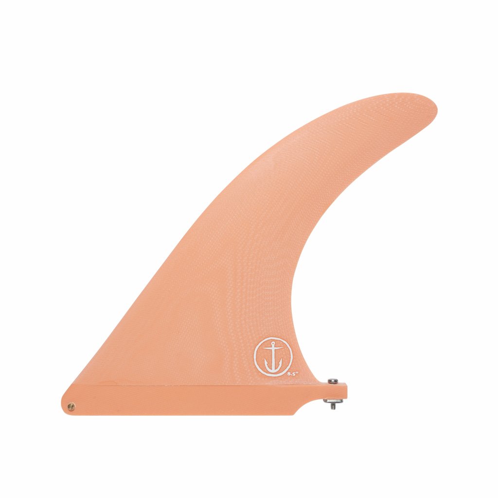 CF Raked 10 - Longboard Fin - 10.0" - Salmon - ManGo Surfing