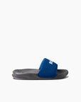 Kids One Slide Sandals - Boys Sandals - Reef Grey/Blue - ManGo Surfing