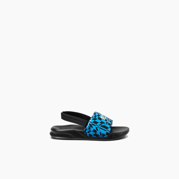 Little One Slide Sandals - Kids Sandals - Swell Checkers - ManGo Surfing