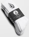 Full Stone Socks (3 Pack) - One Size (6-11) - White - ManGo Surfing