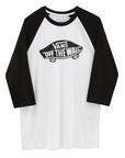 OTW Raglan T Shirt | White/Black - ManGo Surfing