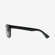 Knoxville XL Sunglasses - Mens Sunglasses - Matte Black/Grey Polarized - ManGo Surfing