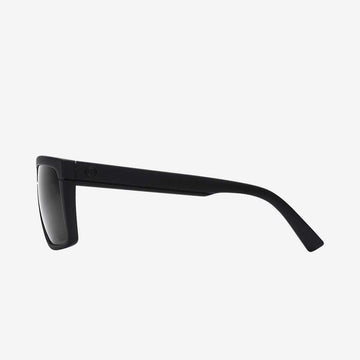Blacktop Sunglasses - Mens Sunglasses - Matte Black/Grey Polarized - ManGo Surfing
