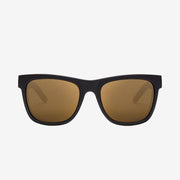 JJF 12 Sunglasses - Unisex Sunglasses - Matte Black/Bronze Polarized Pro - ManGo Surfing