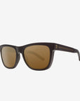 JJF 12 Sunglasses - Unisex Sunglasses - Matte Black/Bronze Polarized Pro - ManGo Surfing
