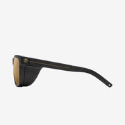 JJF 12 Sunglasses - Unisex Sunglasses - Matte Black/Bronze Polarized Pro - ManGo Surfing