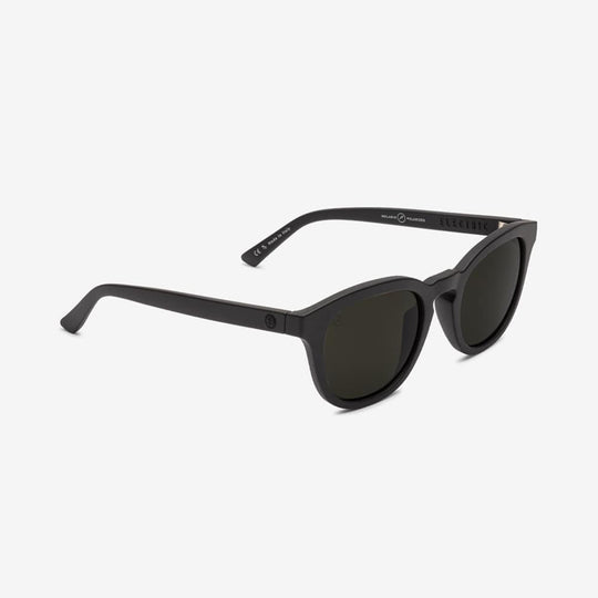 Bellevue Sunglasses - Unisex Sunglasses - Matte Black/Grey - ManGo Surfing