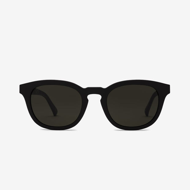 Bellevue Sunglasses - Unisex Sunglasses - Matte Black/Grey Polarized - ManGo Surfing