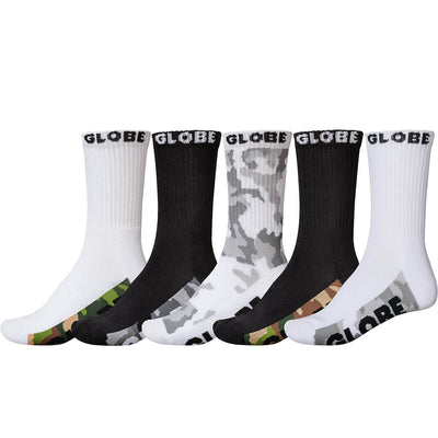 Malcom Crew Sock | 5 Pack | Men Socks - ManGo Surfing