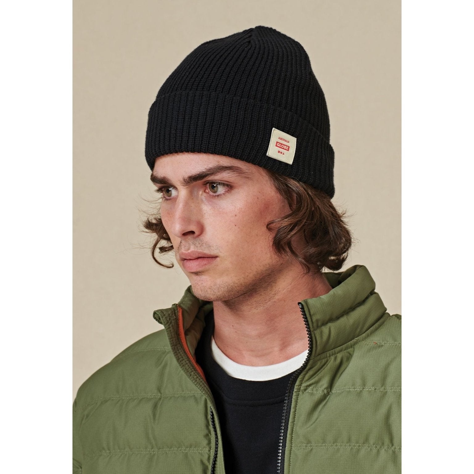 Sustain Beanie - One Size - Black - ManGo Surfing