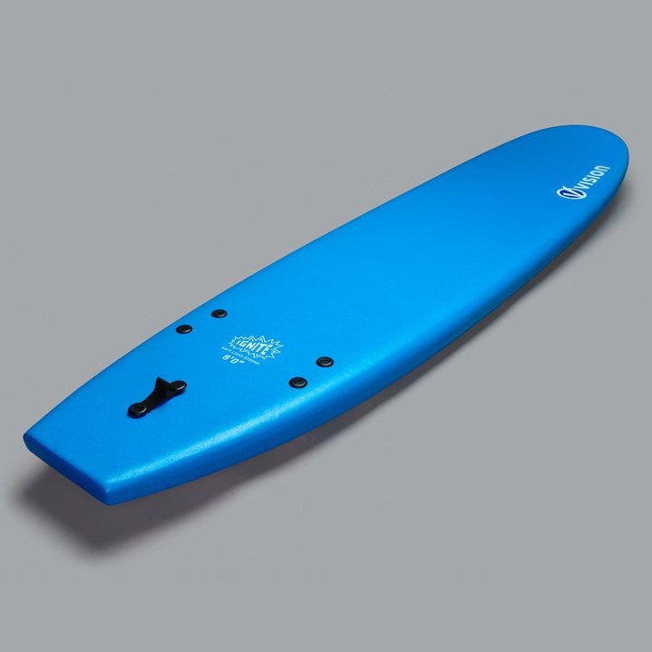 Ignite Softboard Foamie - 6&#39;2, 7&#39;0, 8&#39;0 or 9&#39;0 - Blue Psychedelic - ManGo Surfing