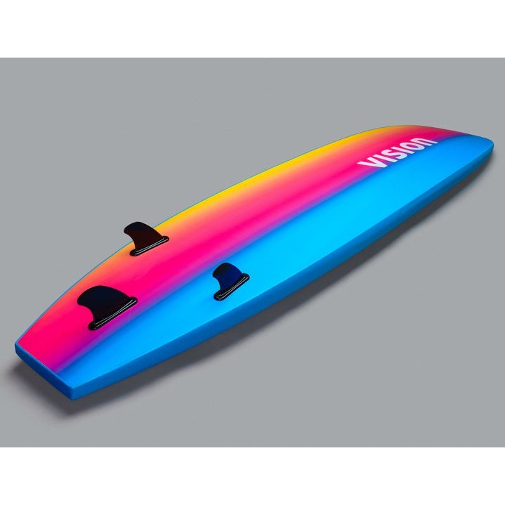 Ignite Softboard Foamie - 6&#39;2, 7&#39;0, 8&#39;0 or 9&#39;0 - Blue Psychedelic - ManGo Surfing