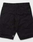 Frickin Modern Stretch 21" Chino Shorts - Mens Shorts - Black - ManGo Surfing