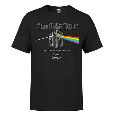 Dark Side of the Shed - Mens T-Shirt - Black - ManGo Surfing