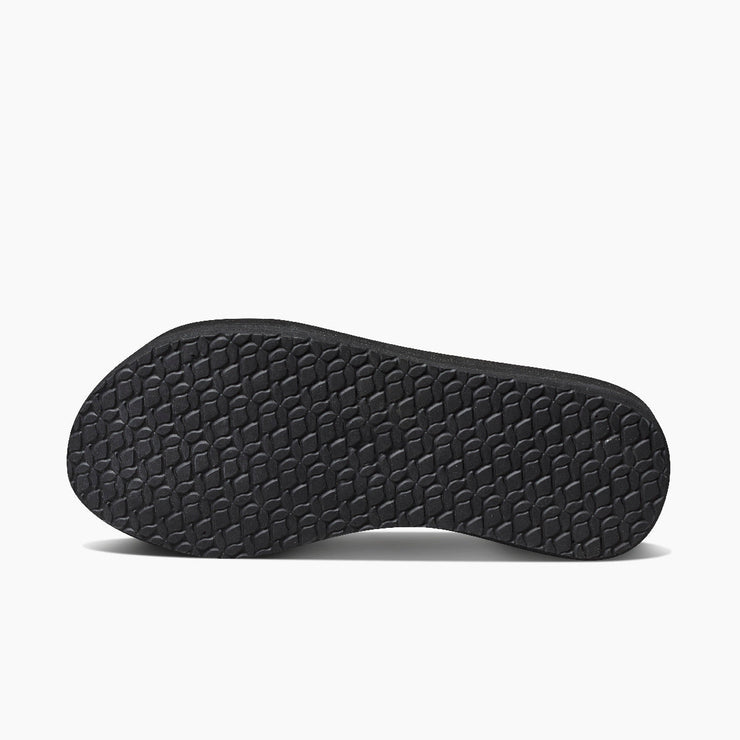 Womens Cushion Breeze Flip Flops / Black/Black - ManGo Surfing