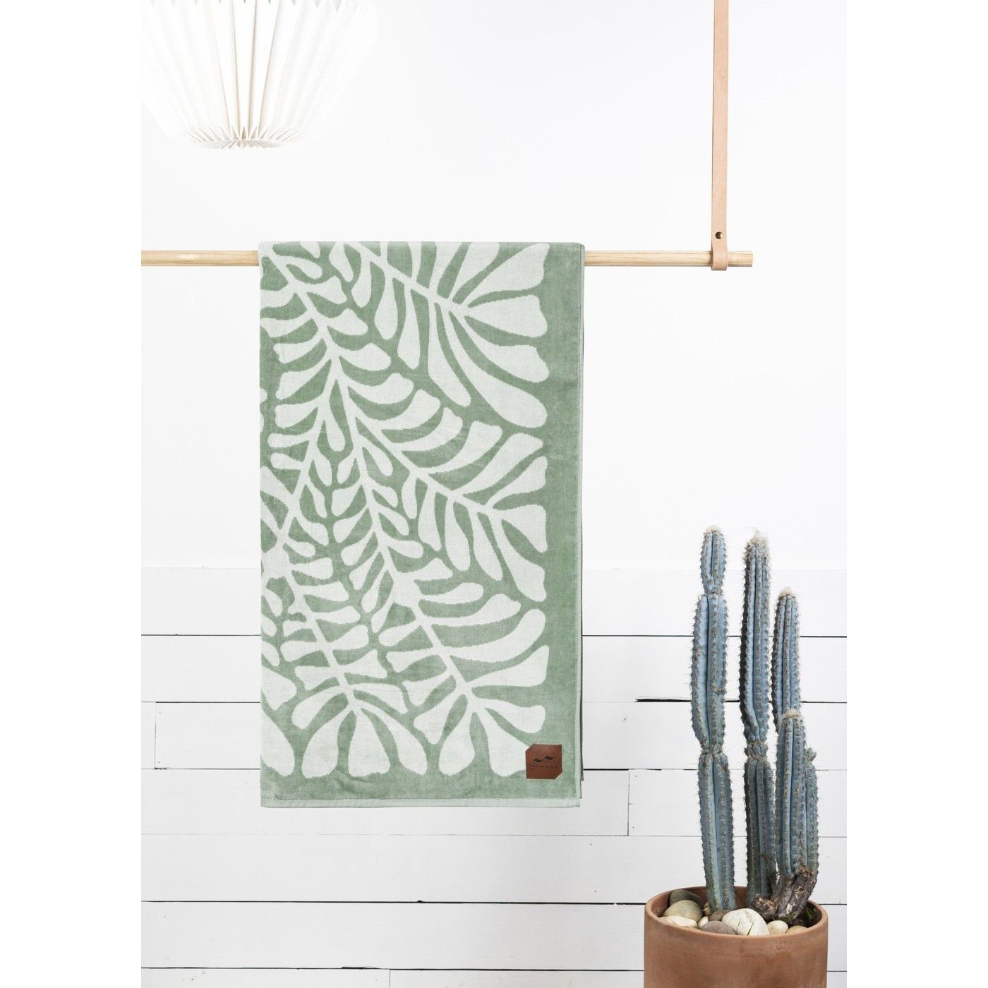 Hapa Oversized Beach Towel - One Size - Sage - ManGo Surfing