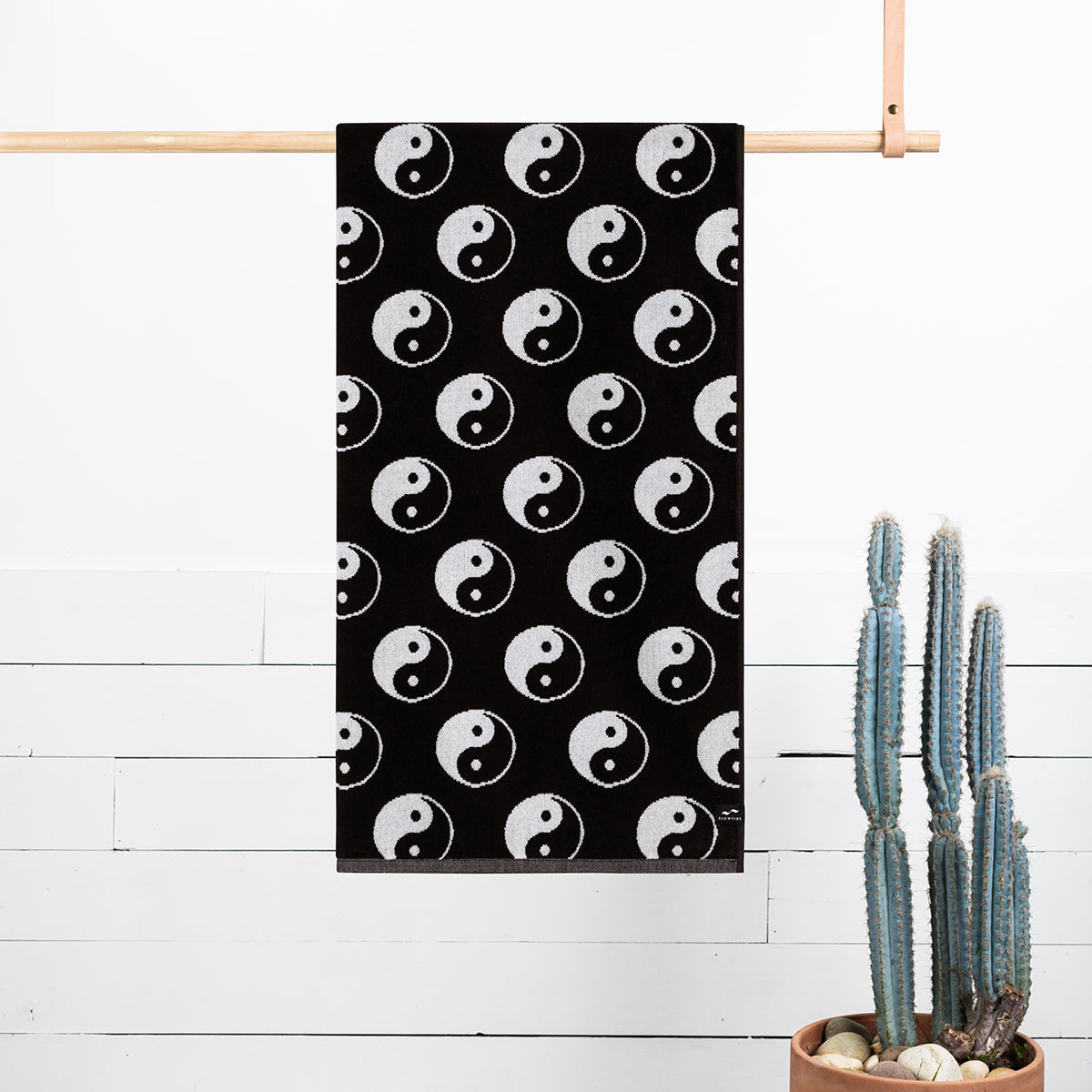 Sun Moon | Black | Beach Towels - ManGo Surfing