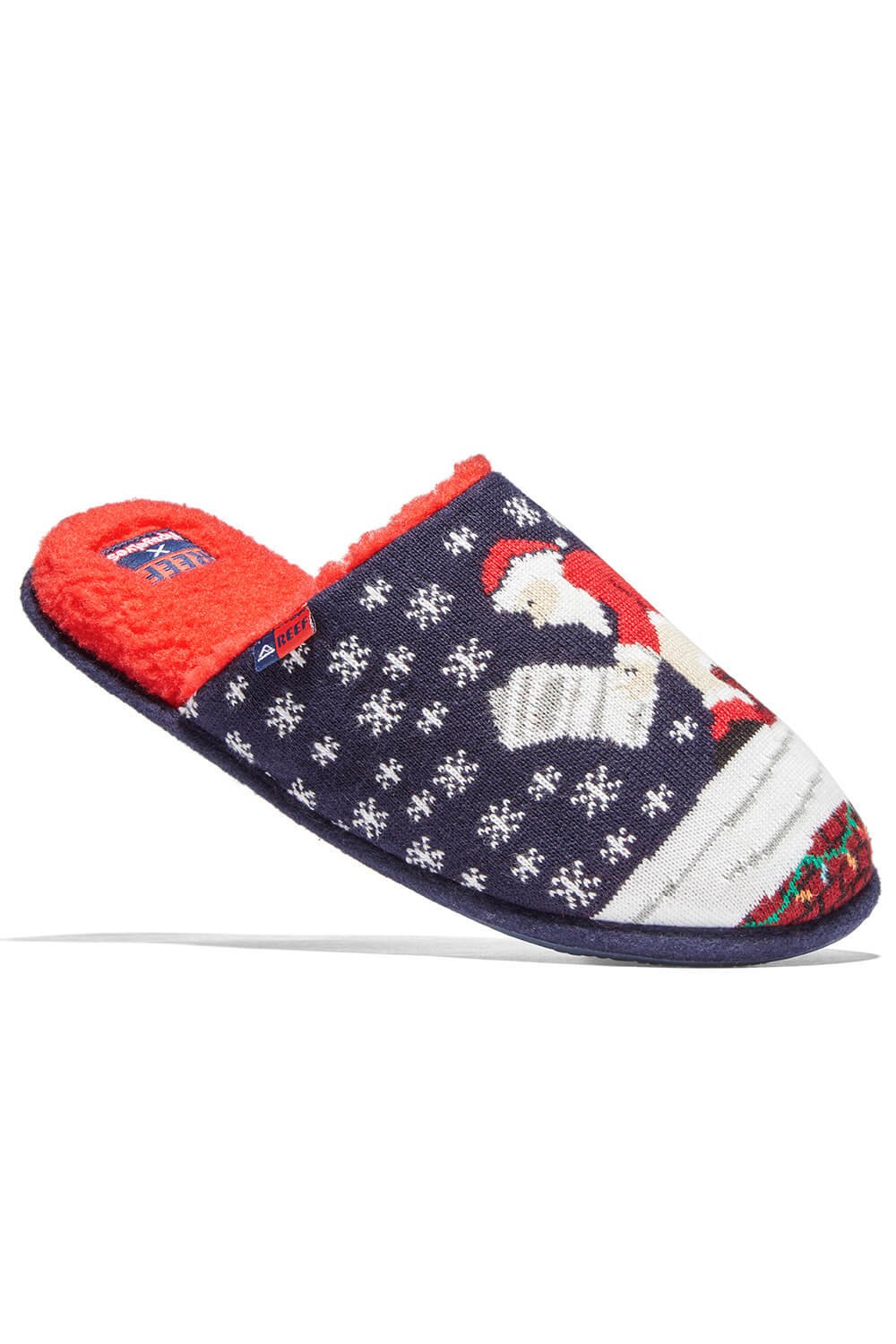 Tipsy Elves - Santa Log Mens Slippers - ManGo Surfing