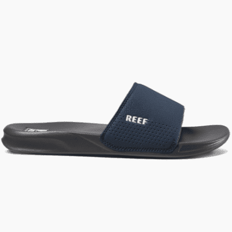 M One Slide | Navy/White | Mens Sandals - ManGo Surfing