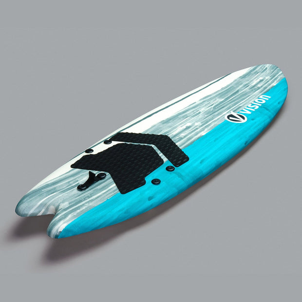 Spark Softboard Surfboard - Fish - 5'7 or 6'2 - ManGo Surfing