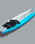 Spark - Longboard - 8'0 -Cyan Grey Foamie Softboard