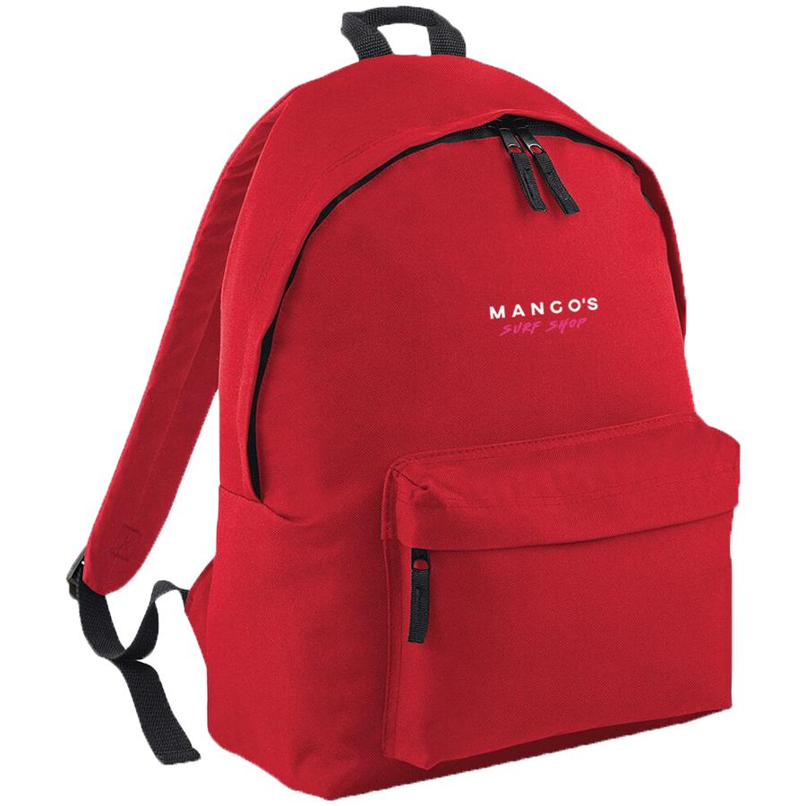 Surf Shop, Surf Clothing, Mango Surfing, New Mango Backpack, Bags, Classic Red