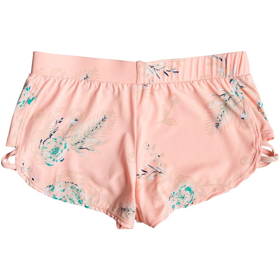 Surf Shop, Surf Clothing, Roxy, Darling Girl 4&quot; Boardshorts, Shorts, Souffle Flowers In The Air