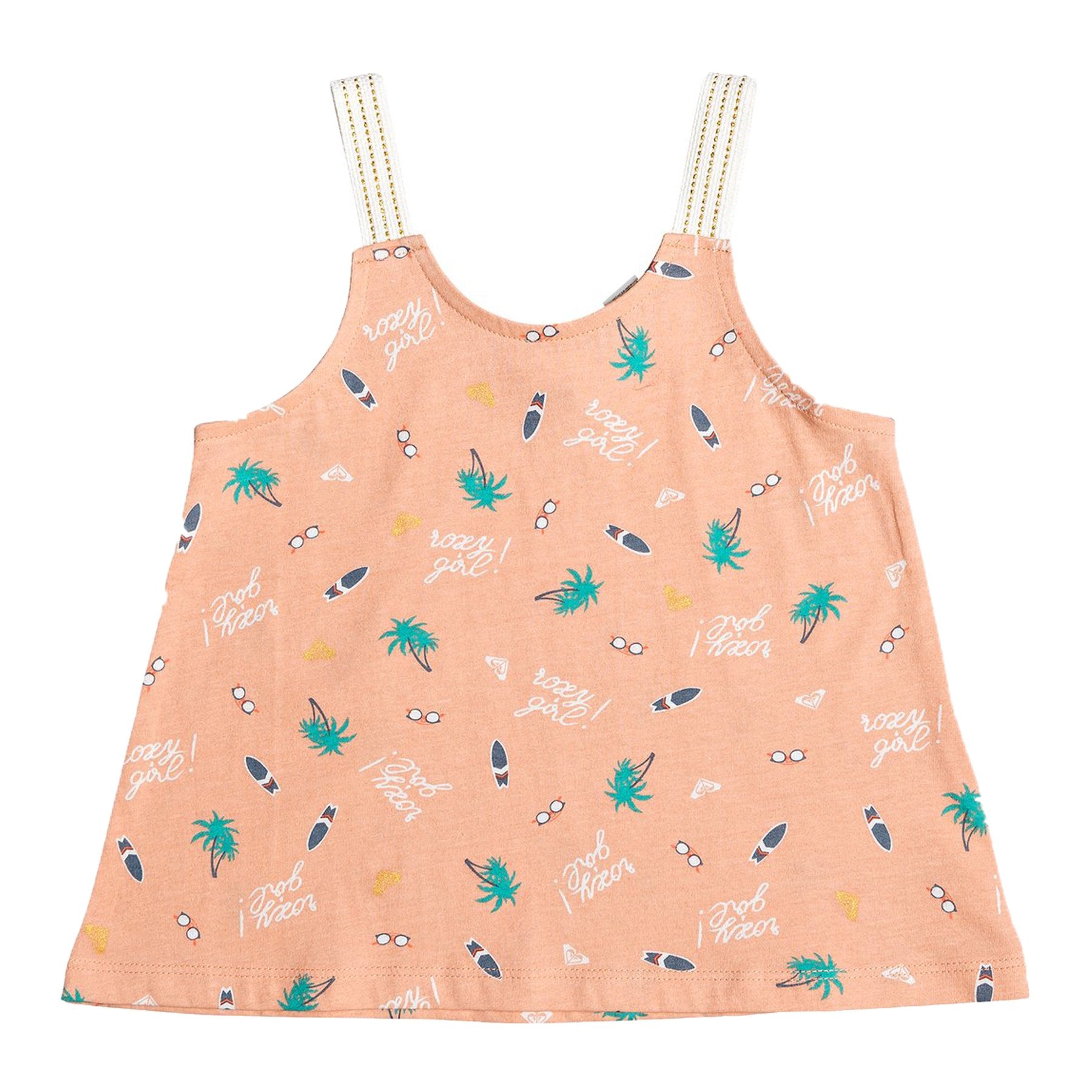 Surf Shop, Surf Clothing, Roxy, Paper Stars Vest Top, Tshirt, Salmon Summer Hobbies