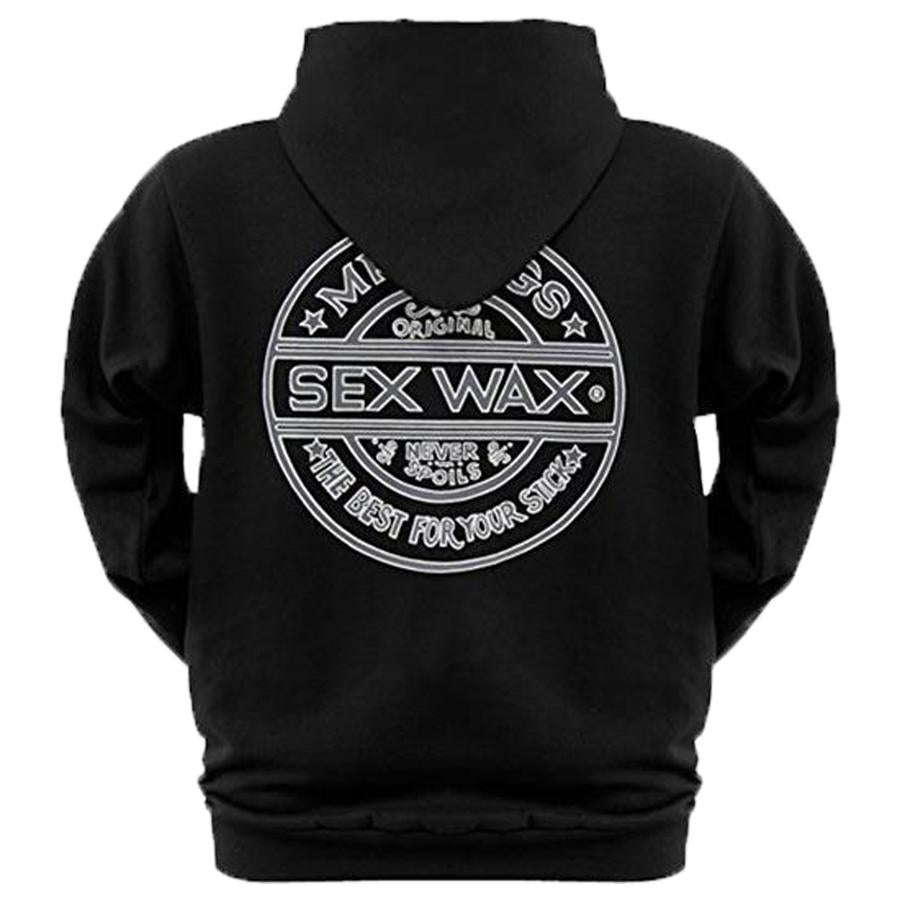 Sexwax Mens Pullover Hoodie - Black – ManGo Surfing