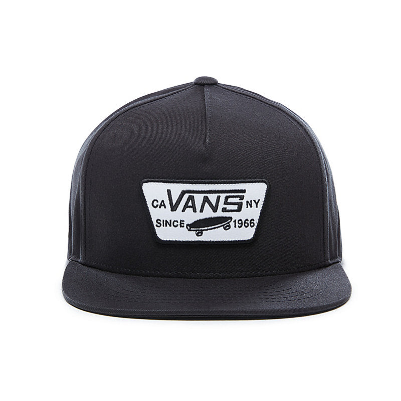 Full Patch Snapback Hat / One Size / True Black - ManGo Surfing