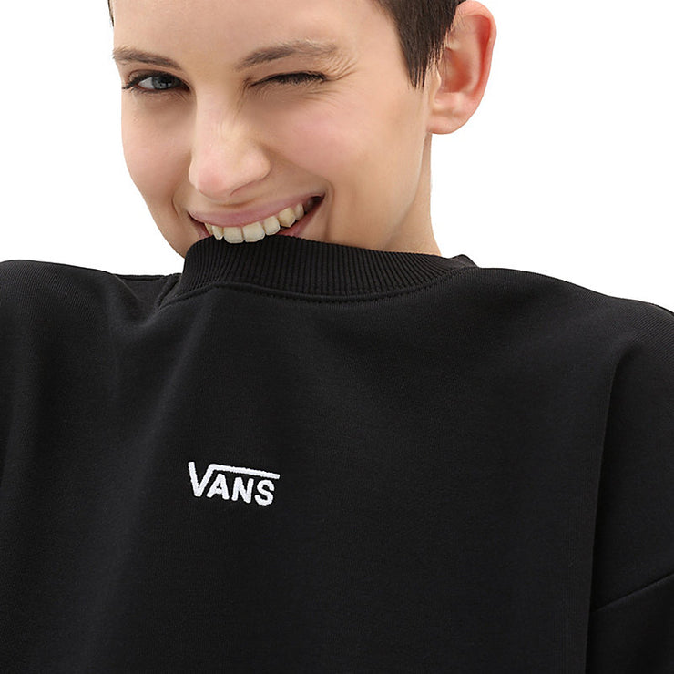 Flying V OS FT Long Sleeve Crew Sweater / Black - ManGo Surfing